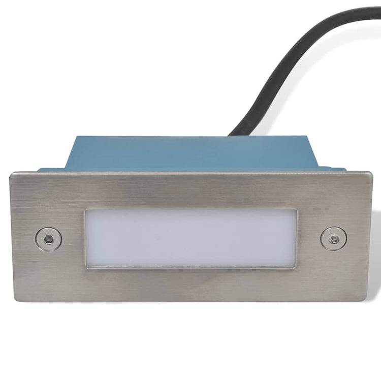 Vidaxl trapinbouwspots 12 st led 44x111x56 mm