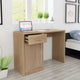 Vidaxl bureau met lade en kastje 100x40x73 cm eiken