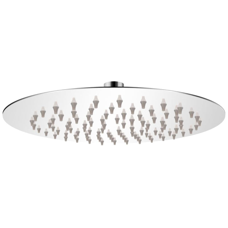 Vidaxl regendouchekop rond 20 cm roestvrij staal