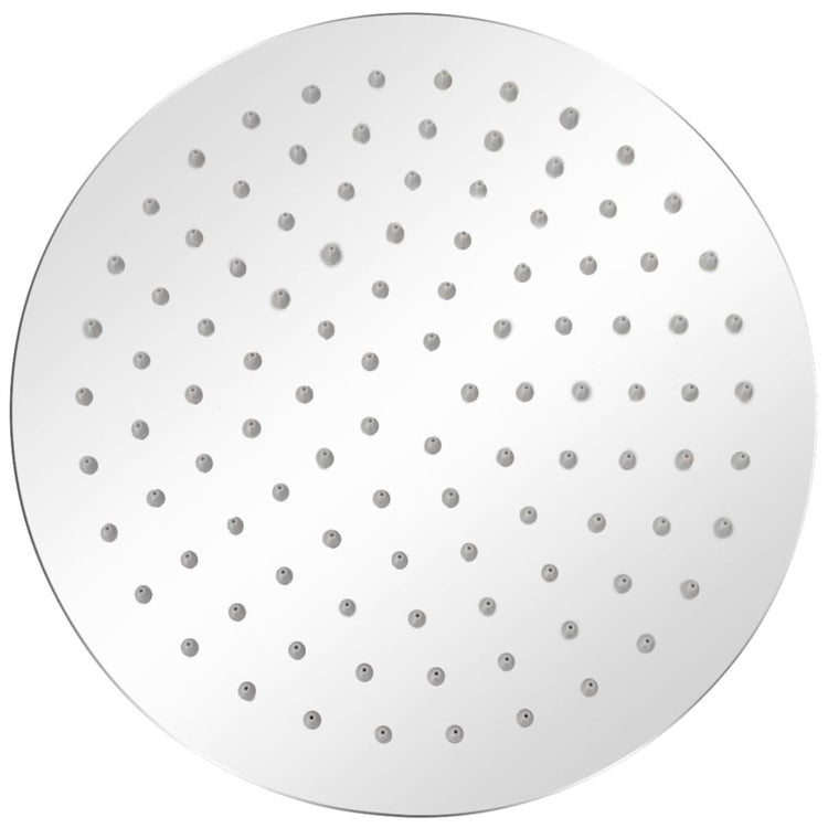 Vidaxl regendouchekop rond 25 cm roestvrij staal