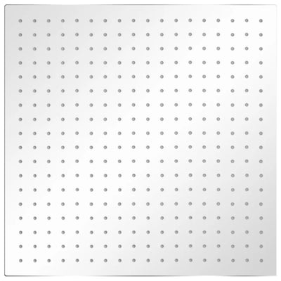 Vidaxl regendouchekop roestvrij staal 50x50 cm vierkant