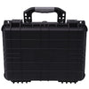 Vidaxl beschermende materiaalkoffer 40,6x33x17,4 cm zwart