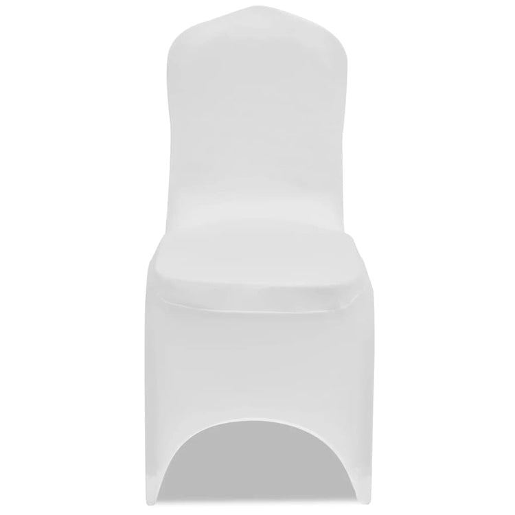 Vidaxl stoelhoes stretch 4 stuks wit