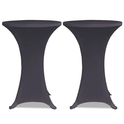 Vidaxl tafelhoes stretch 2 stuks 70 cm antraciet