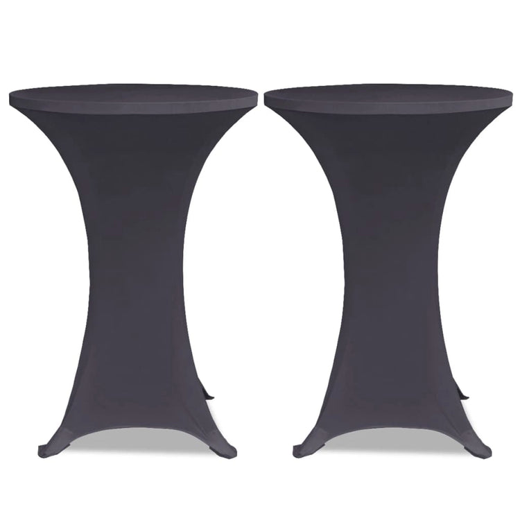 Vidaxl tafelhoes stretch 2 stuks 70 cm antraciet