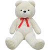 Vidaxl teddybeer 170 cm pluche wit