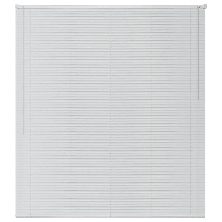 VidaXL Zonwering aluminium 140x160 cm wit
