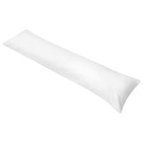 Vidaxl zijslaapkussen 40x145 cm wit - afbeelding 1