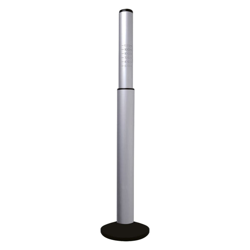 Proplus disselweger max. 100 kg aluminium zilver