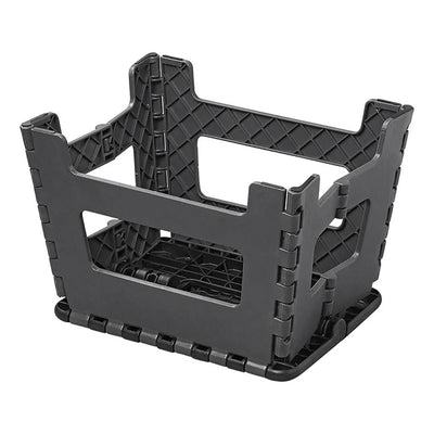 Proplus opvouwbaar opstapje met anti-slip 29x21.5x22 cm zwart