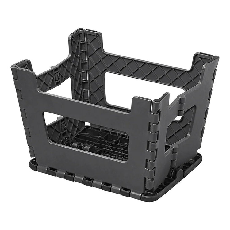 Proplus opvouwbaar opstapje met anti-slip 29x21.5x22 cm zwart