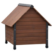 @Pet @Pet Hondenhok met kunststof flappen Rustique 88x78x80 cm bruin - afbeelding 2