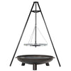 Redfire driepootbarbecue zwart 172 cm bbq tripod