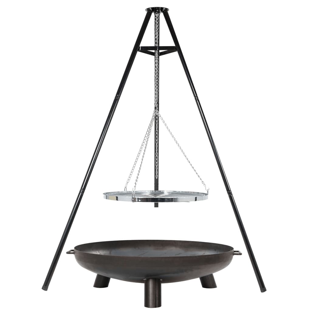 Redfire driepootbarbecue zwart 172 cm bbq tripod