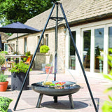 Redfire driepootbarbecue zwart 172 cm bbq tripod - afbeelding 1