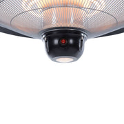 Sunred hangende verwarmer sirius 2100 w halogeen zwart ce09b - afbeelding 3