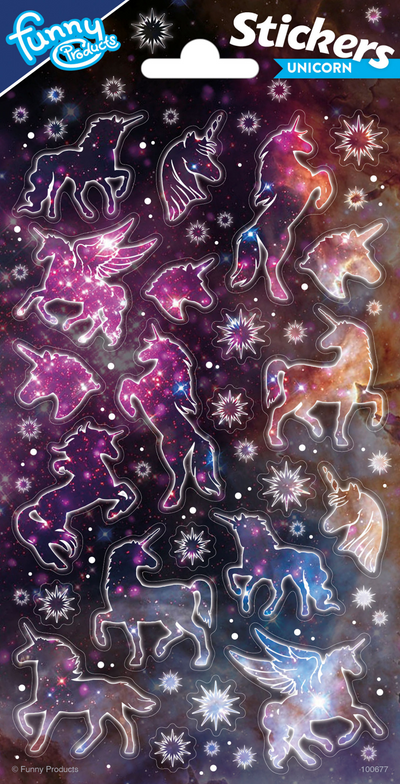 Totum stickervel twinkle eenhoorn