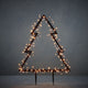 Overige merken luca lighting tuin decoratie led boom 175 leds 53x1x75 cm warm wit zwart