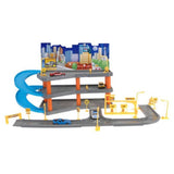 Tender Toys Tender Toys Speelgoedset met 4 auto's 62x31x33 cm grijs en blauw - afbeelding 2