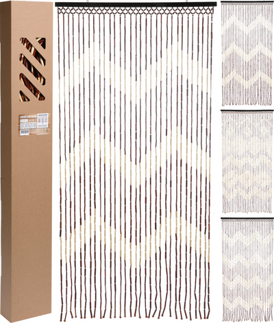 Deur gordijn bamboe 90x180cm assorti