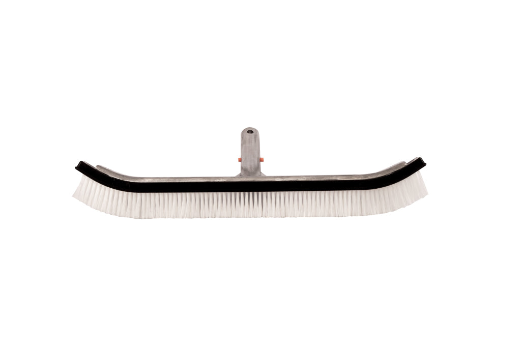 Interline deluxe zwembadborstel 45 cm aluminium nylon