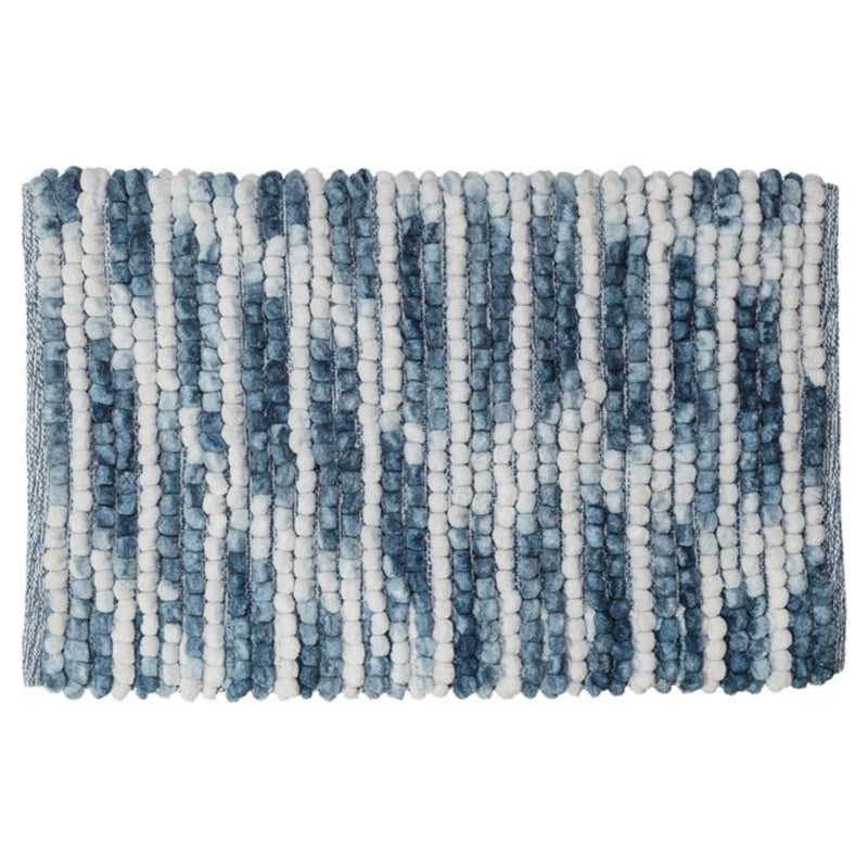 Sealskin vintage badmat 50x80 cm blauw