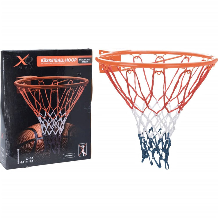 Xq max basketbalring met bevestigingsschroeven