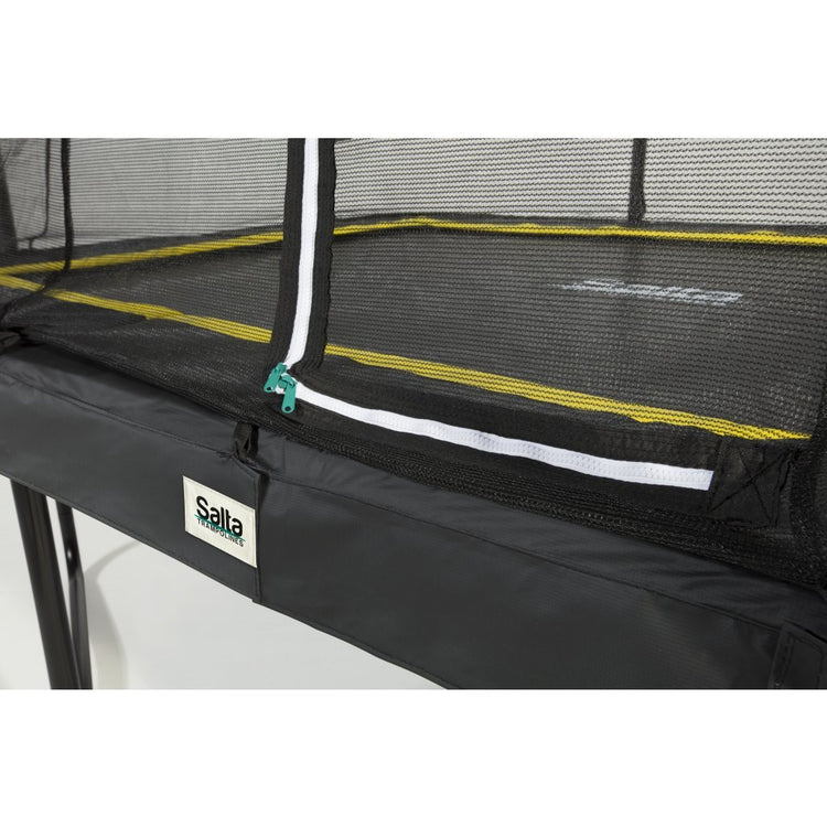 Salta 5091a comfort edition trampoline 153x214 cm + veiligheidsnet zwart