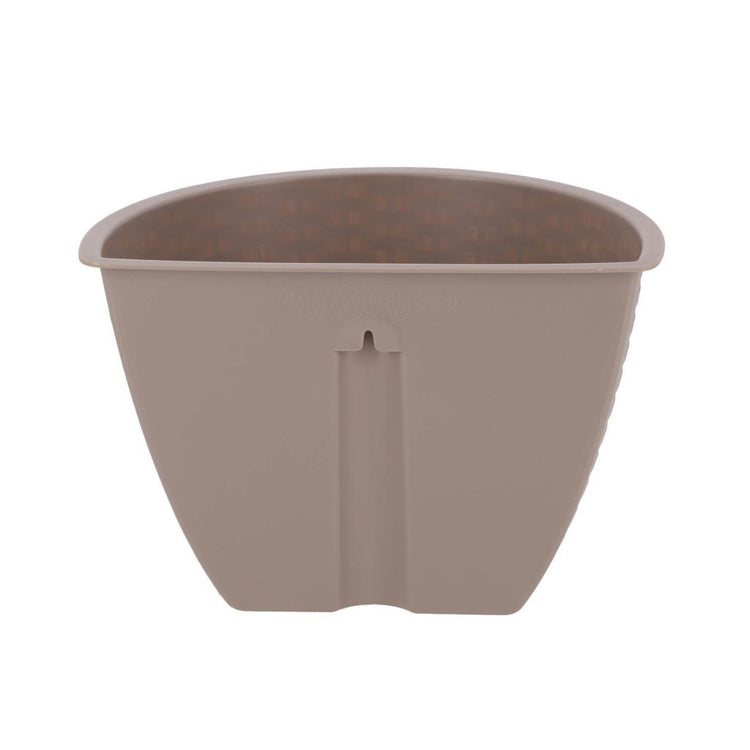 Overige merken bloembak muur dijon 26 cm taupe