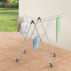 Tomado-metaltex vento 25 droogrek 133x109x58 cm zilver 25m drooglengte