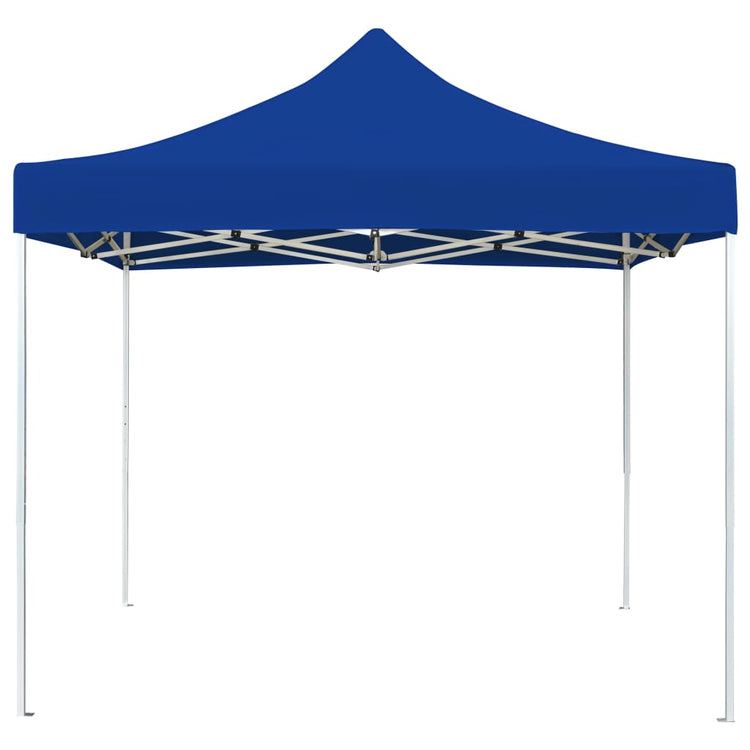 Vidaxl partytent professioneel inklapbaar 3x3 m aluminium blauw