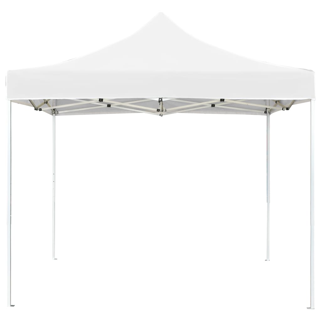 VidaXL Partytent professioneel inklapbaar 3x3 m aluminium wit