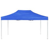 Vidaxl partytent professioneel inklapbaar 4,5x3 m aluminium blauw
