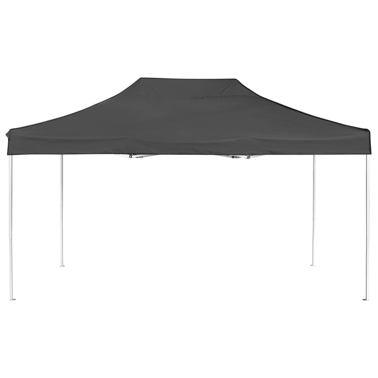 Vidaxl partytent professioneel inklapbaar 4,5x3 m aluminium antraciet