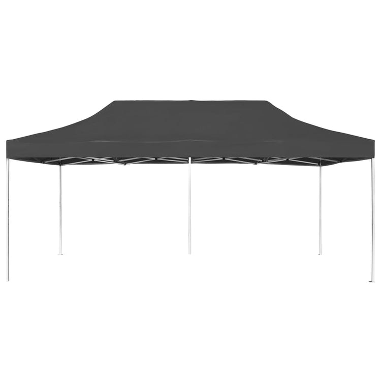 Vidaxl partytent professioneel inklapbaar 6x3 m aluminium antraciet