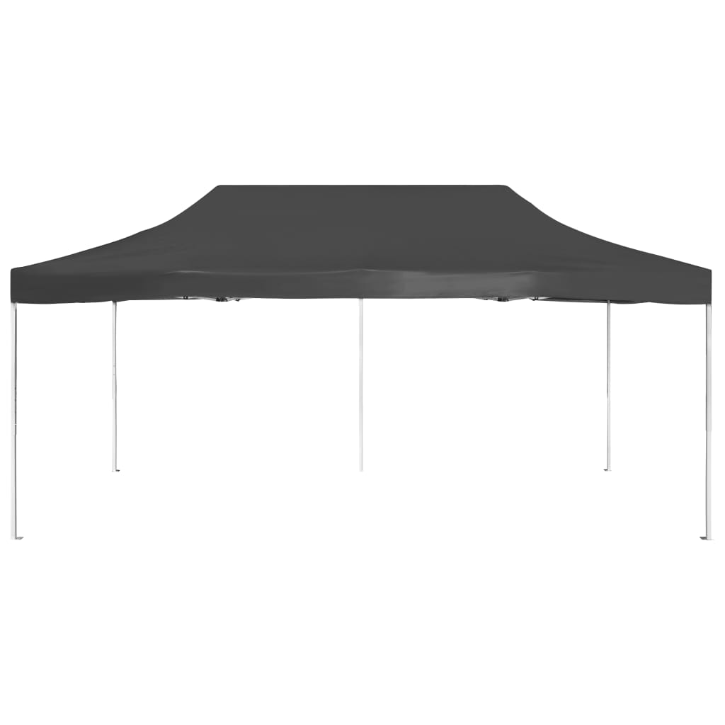 VidaXL Partytent professioneel inklapbaar 6x3 m aluminium antraciet