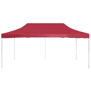 Vidaxl partytent professioneel inklapbaar 6x3 m aluminium wijnrood - afbeelding 3