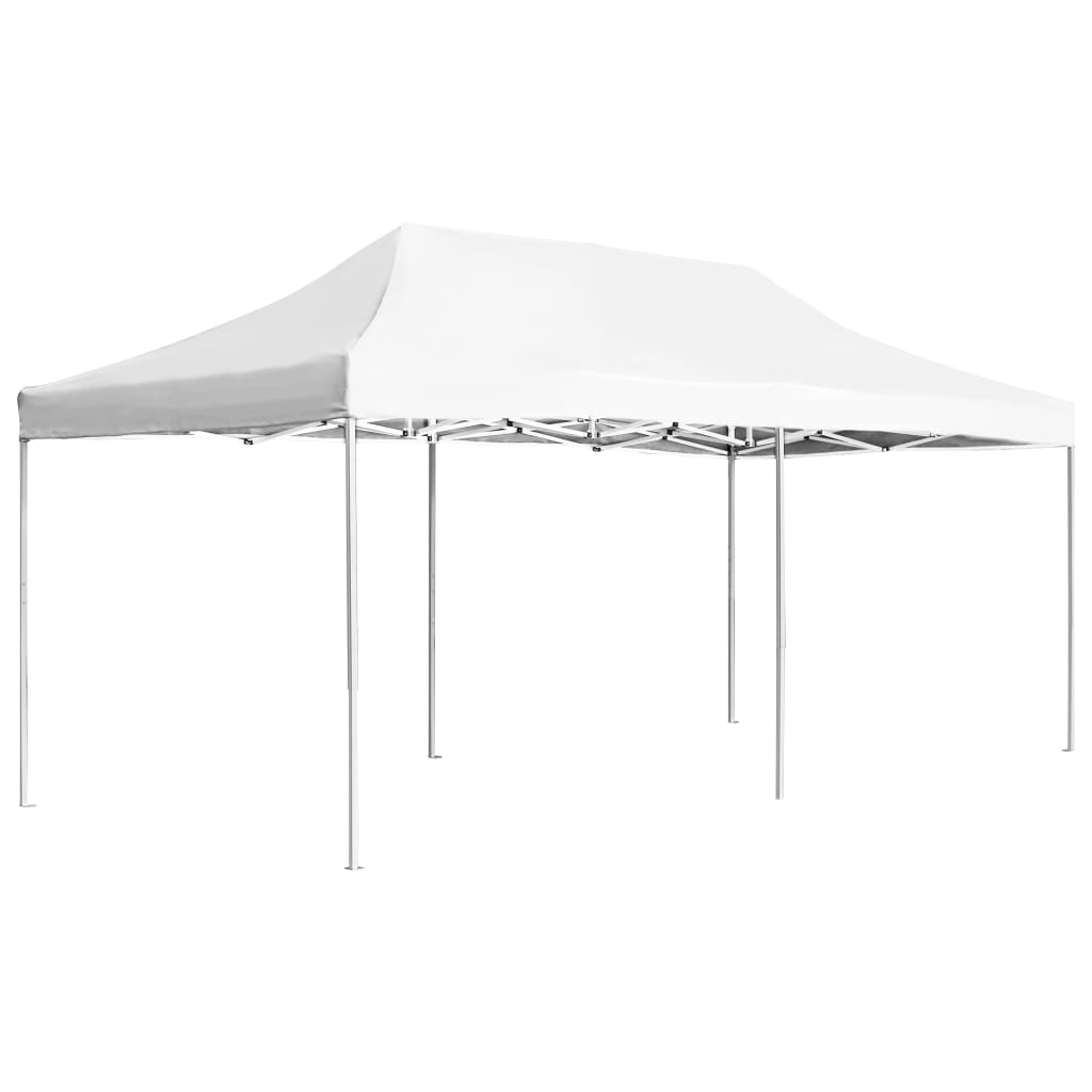 VidaXL Partytent professioneel inklapbaar 6x3 m aluminium wit