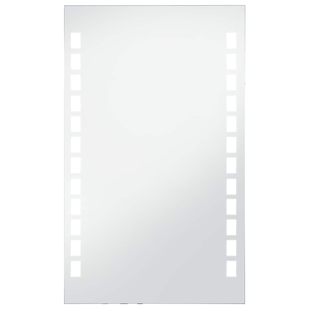 Vidaxl badkamerspiegel led 60x100 cm