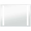 Vidaxl badkamerspiegel led 100x60 cm