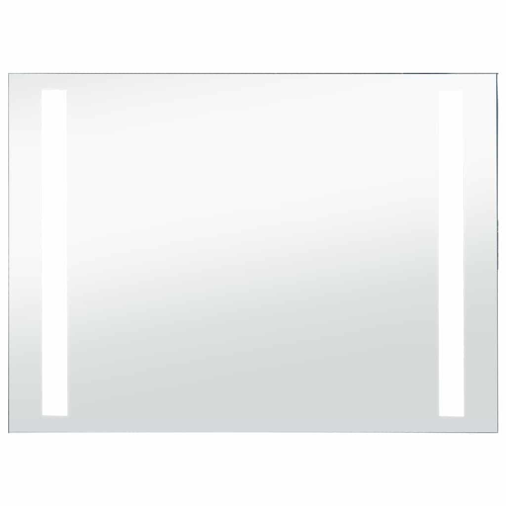 Vidaxl badkamerspiegel led 100x60 cm