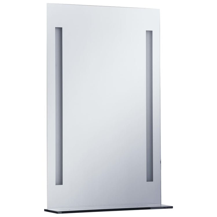 Vidaxl badkamerspiegel led met schap 60x80 cm