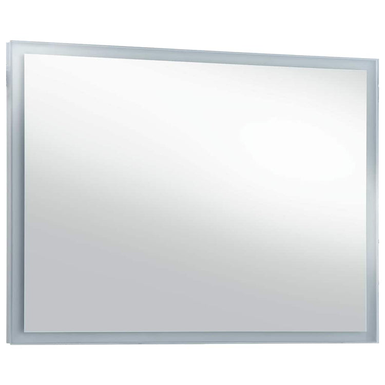 Vidaxl badkamerspiegel led 100x60 cm