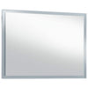 Vidaxl badkamerspiegel led 100x60 cm