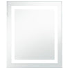 Vidaxl badkamerspiegel led met aanraaksensor 50x60 cm
