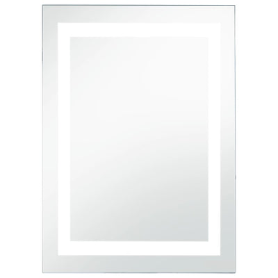 VidaXL Badkamerspiegel LED met aanraaksensor 60x100 cm