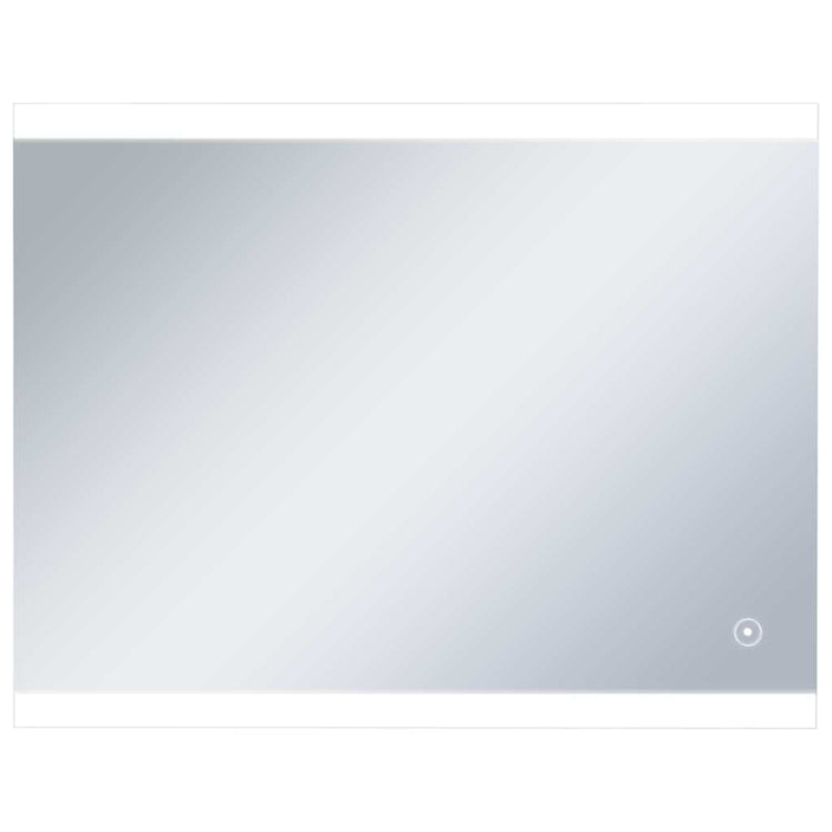 Vidaxl badkamerspiegel led met aanraaksensor 80x60 cm