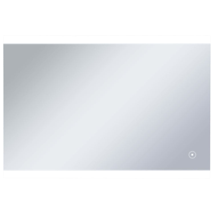 VidaXL Badkamerspiegel LED met aanraaksensor 100x60 cm