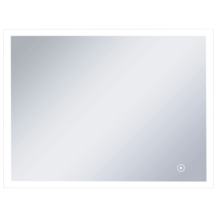 Vidaxl badkamerspiegel led met aanraaksensor 80x60 cm