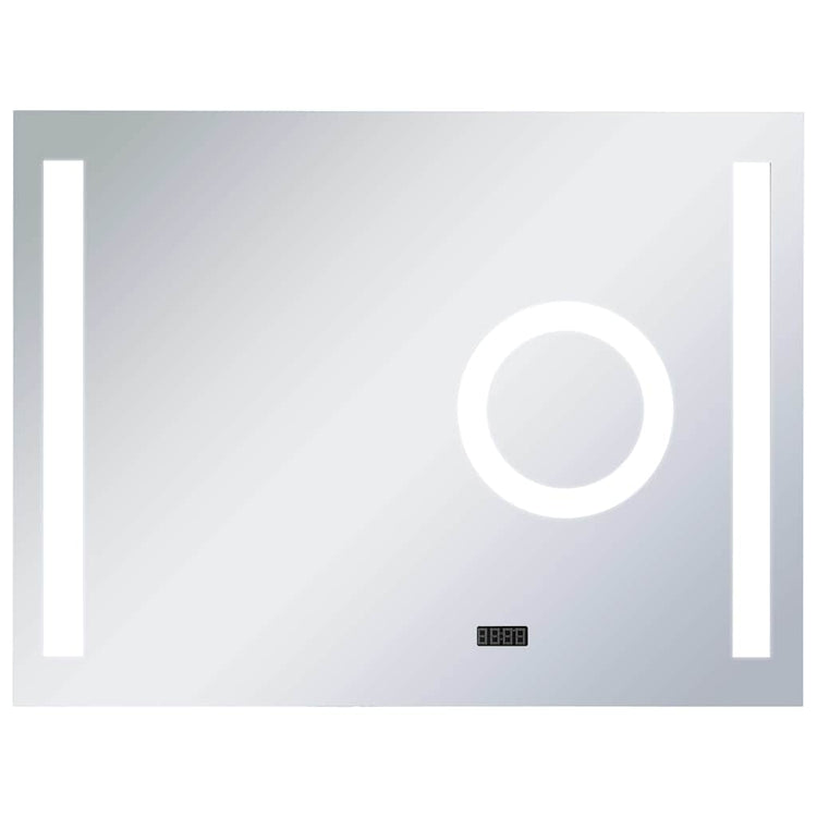 Vidaxl badkamerspiegel led met aanraaksensor 80x60 cm